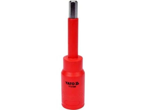 Yato szigetelt hatszögletű bit, 8x120 mm, 1/2",  adapterrel