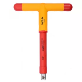 Yato t-alakú hajtókar 1/2" 1000 V-ig szigetelt