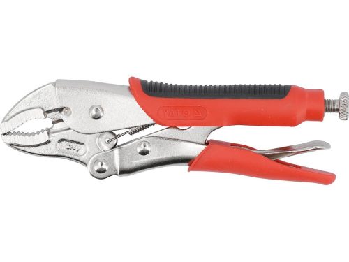 Yato ívelt önzáró fogó 180 mm gumírozott nyéllel