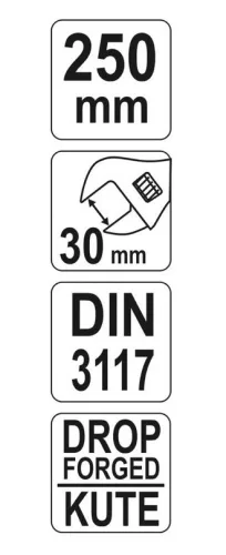 Yato állítható villáskulcs 0-29 / 250 mm