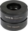 Yato krimpelő betét YT-21735 krimpelőhöz TH-típus 18 mm