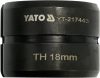 Yato krimpelő betét YT-21735 krimpelőhöz TH-típus 18 mm