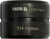 Yato krimpelő betét YT-21735 krimpelőhöz TH-típus 18 mm