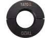 Yato krimpelő betét YT-21750 krimpelőhöz TH-típus 20 mm