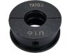 Yato krimpelő betét YT-21750 krimpelőhöz U-típus 16 mm