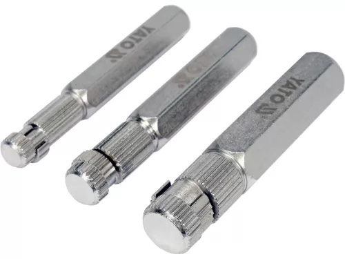 Yato belső szerelvénycsavarozó készlet 3 részes 3/8", 1/2", 3/4"