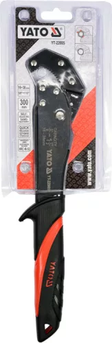 Yato racsnis kombinált anya-csőfogó 300 mm CrV