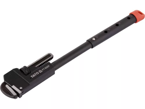 Yato egykezes csőfogó állítható nyéllel 400-550 mm CrMo