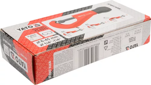 Yato csővágó görgős 6-45 mm (réz-alu-műany.)