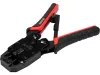 Yato krimpelő fogó 205 mm UTP hálózati/RJ45 és telefon/RJ10, RJ11, RJ12 csatlakozókhoz