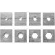Yato préspofa készlet 8 részes 10-120 mm az YT-22860 hidraulikus préshez