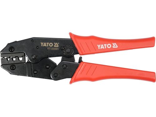 Yato racsnis krimpelő fogó 220 mm/6-16 mm