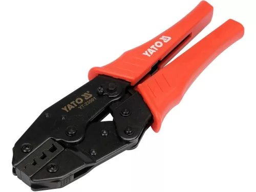 Yato racsnis krimpelő fogó 220 mm/6-16 mm
