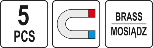 Yato kábelbehúzó fej készlet 5 részes