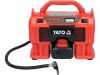 Yato akkus kompresszor 11 bar 18 V (1 x 3,0 Ah akku + töltő) + 12 V szivargyújtó