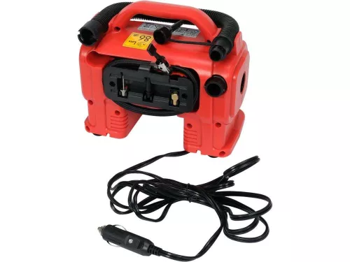 Yato akkus kompresszor 11 bar 18 V (1 x 3,0 Ah akku + töltő) + 12 V szivargyújtó