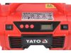 Yato akkus kompresszor 11 bar 18 V (1 x 3,0 Ah akku + töltő) + 12 V szivargyújtó