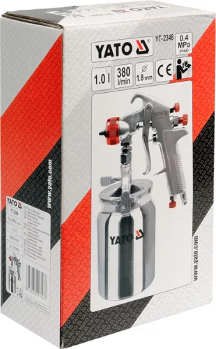 Yato alsótartályos festékszórópisztoly 1000 ml