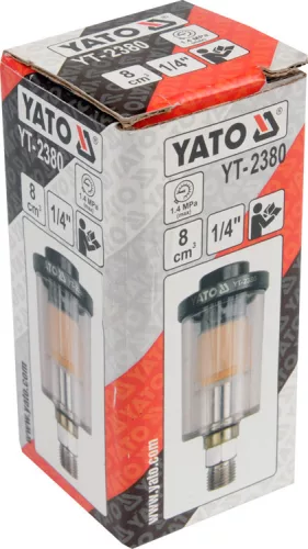 Yato pneumatikus levegő szűrő 1/4"