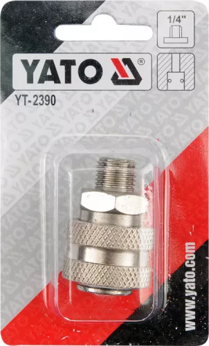 Yato pneumatikus gyorscsatlakozó 1/4" menetes