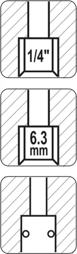 Yato pneumatikus gyorscsatlakozó 1/4"