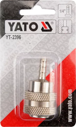 Yato pneumatikus gyorscsatlakozó 1/4" tömlővéges
