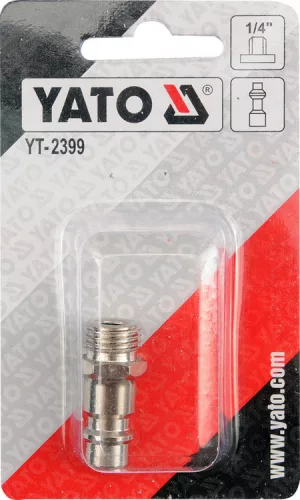 Yato pneumatikus tömlővég 1/4" menetes