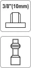 Yato pneumatikus tömlővég 3/8" menetes