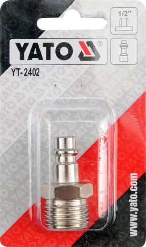 Yato pneumatikus tömlővég 1/2" menetes