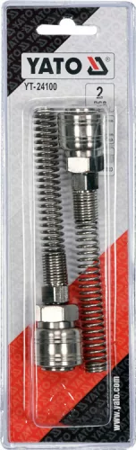 Yato pneumatikus tömlő gyorscsatlakozó hüvely 1/4 col csővéggel 5 x 8 mm