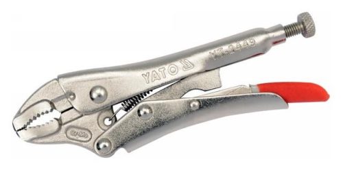 Yato ívelt önzáró fogó 125 mm CrMo