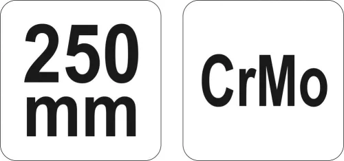 Yato ívelt önzáró fogó 250 mm CrMo