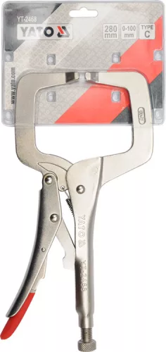 Yato c-alakú önzáró fogó 280 mm