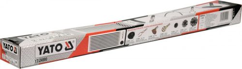 Yato csőtisztító készlet 12 részes 9,2 m/20 mm (flexibilis rúd 10x93,2 cm)