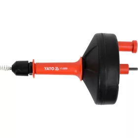 Yato csőtisztító spirál fúrógépre csatlakoztatható 6 m