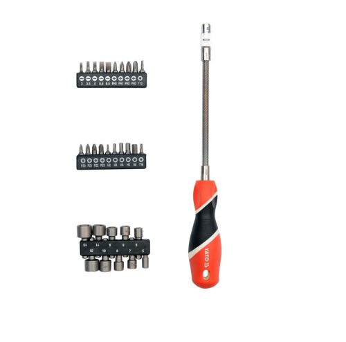 Yato csavarhúzó flexibilis 1/4" 31 részes