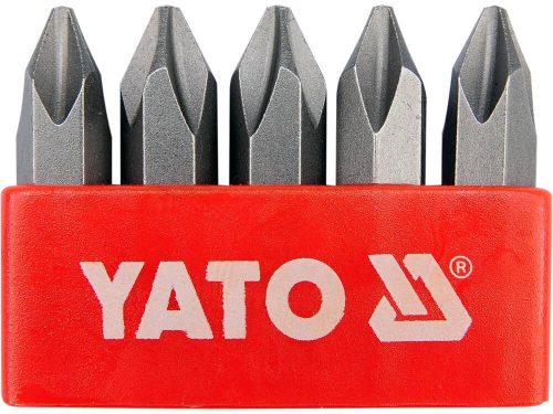 Yato bithegy készlet 5 részes PH2 36 mm (YT-2800, YT-2801 behajtóhoz)