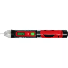 Yato fáziskereső érintésmentes mérés 12-1000 V szigetelt LCD kijelzővel