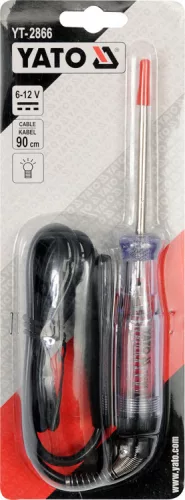 Yato autóvillamossági teszter 6-12V