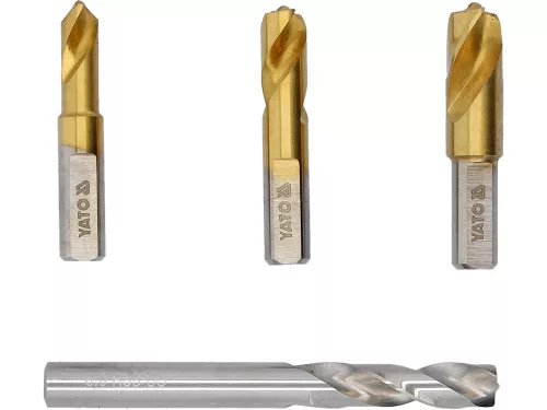 Yato csigafúró készlet ponthegesztéshez 4 részes HSS Co