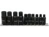 Yato menetfúró dugókulcs adapter készlet 10 részes 1/4", 3/8"
