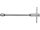 Yato racsnis menetfúró fordítóvas M3-M10 250 mm