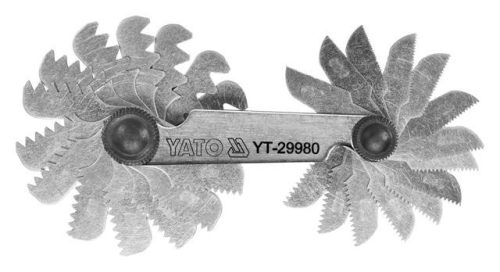 Yato menetfésű 24 lapos metrikus 0,25-6,0 mm 60°