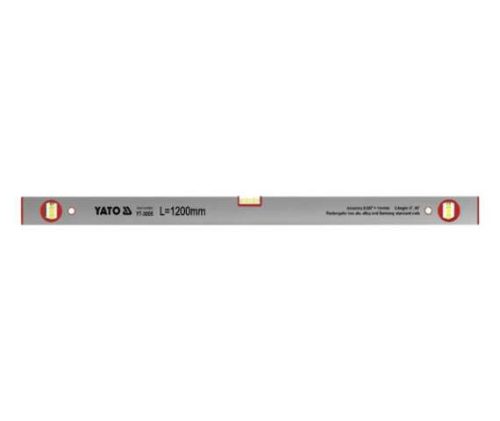 Yato vízmérték 3 libella 1200 mm