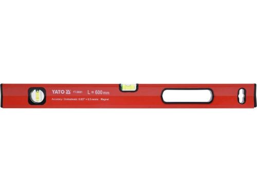 Yato vízmérték mágneses 2 libella 1 fogantyú 600 mm