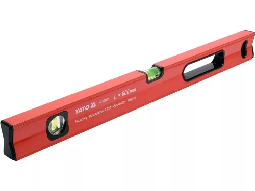 Yato vízmérték mágneses 2 libella 1 fogantyú 600 mm