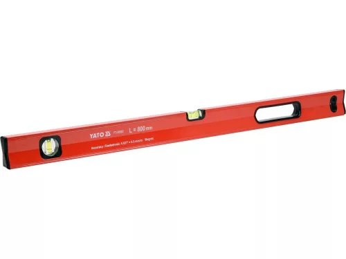 Yato vízmérték mágneses 2 libella 1 fogantyú 800 mm
