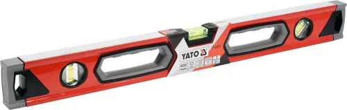 Yato vízmérték 3 libella 2 fogantyú 600 mm 0,5mm pontos