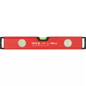 Yato alumínium vízmérték 400 mm, 3 libella