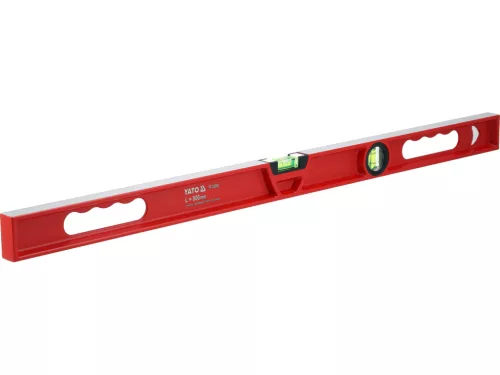 Yato öntött alumínium vízmérték 800 mm, 2 libella